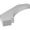 Ekena Millwork 3 1/2-in. W x 30-in. D x 30-in. H Imperial Architectural Grade PVC Knee Brace BRCP035X30X30IMP - alternate 2